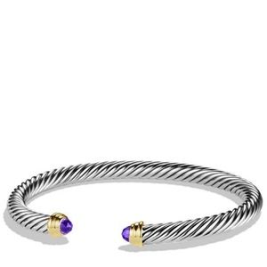 David Yurman Amethyst Cable Classics Bracelet